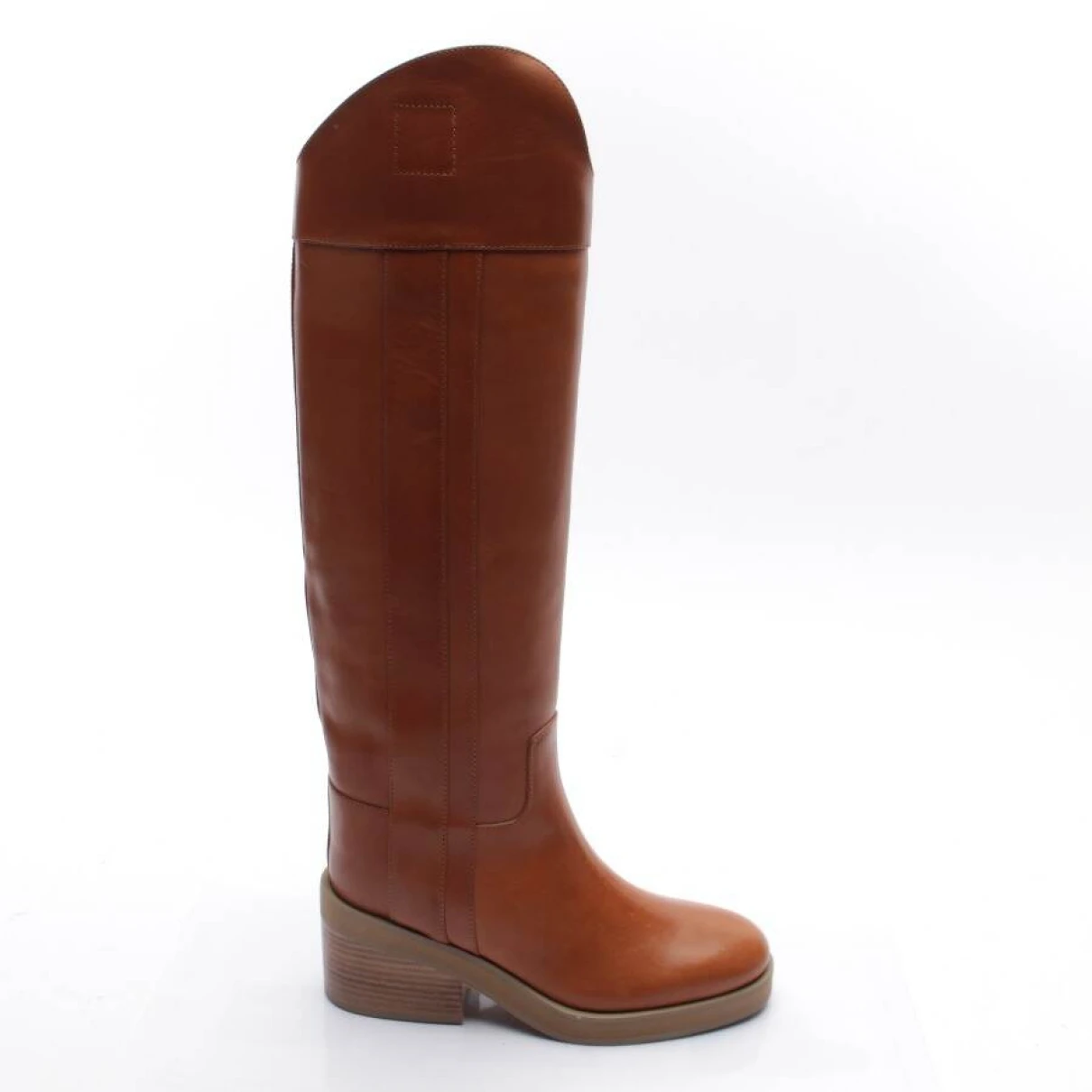 Pre-owned Jimmy Choo Leather Boots In Brown