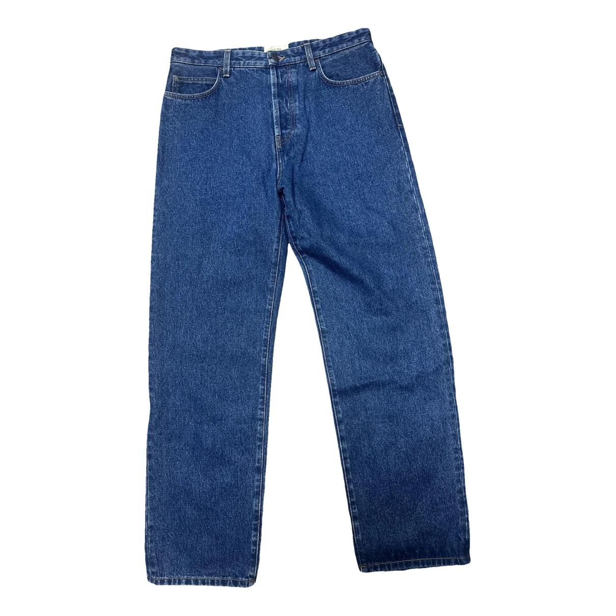 Pre-owned The Row Straight Jeans In Blue