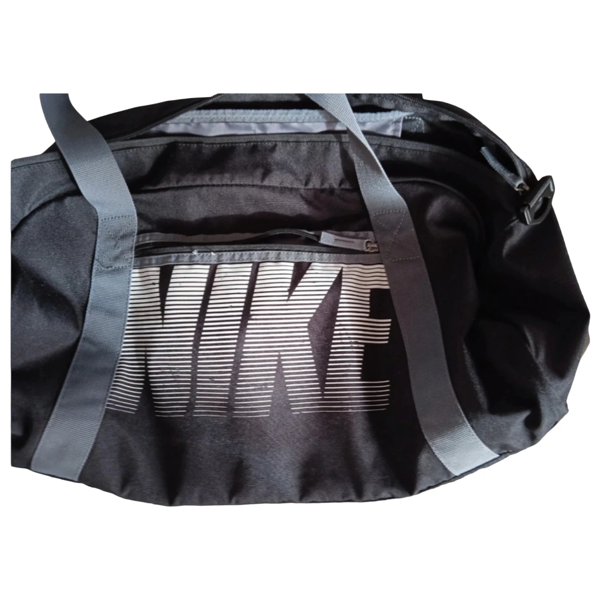 Pre-owned Nike Backpack In Grey
