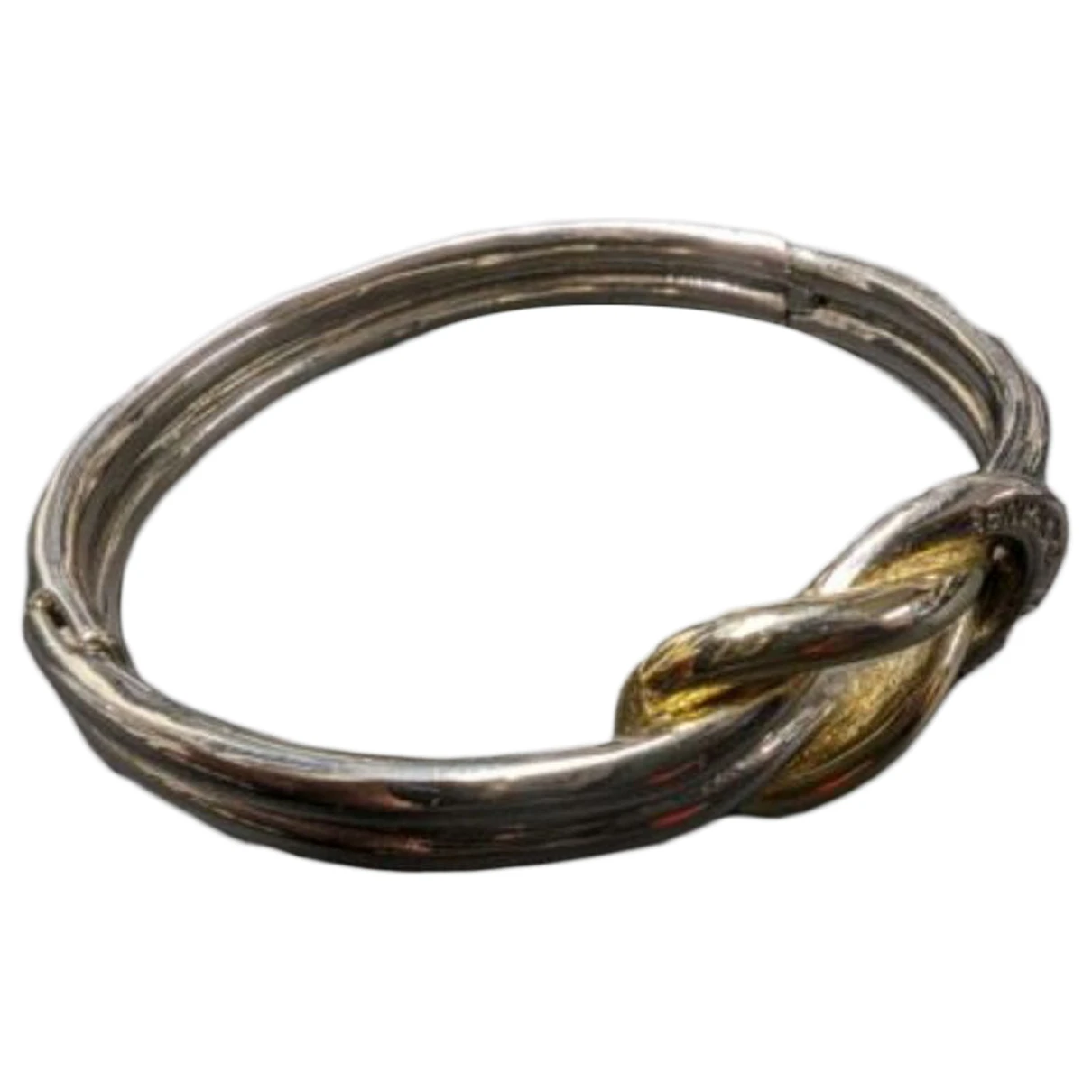 Pre-owned Armani Exchange Bracelet In Gold