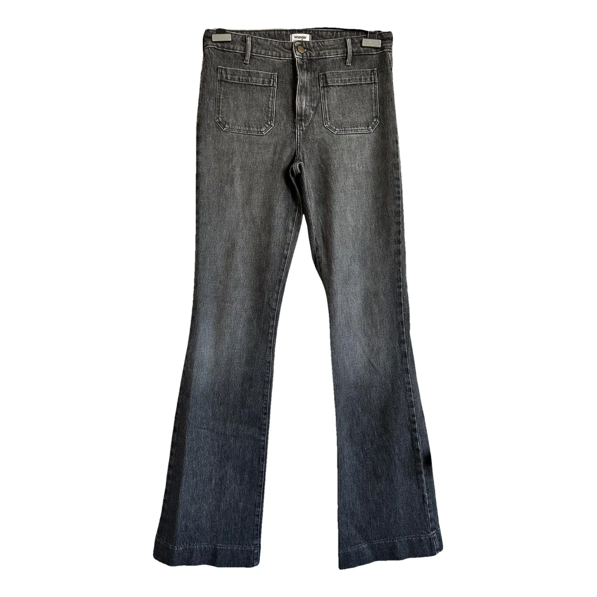 Pre-owned Wrangler Jeans In Anthracite