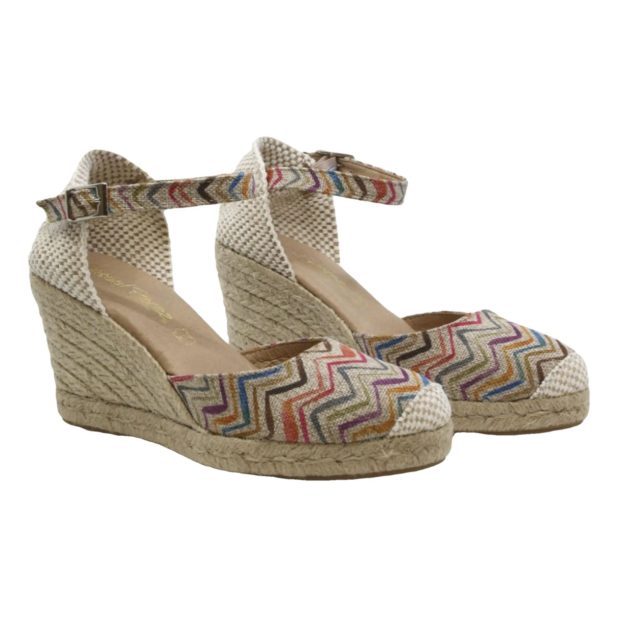 Pre-owned Raquel Allegra Cloth Sandals In Other