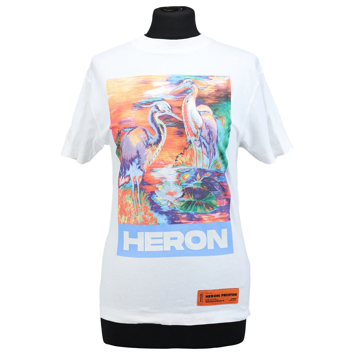 Pre-owned Heron Preston T-shirt In White