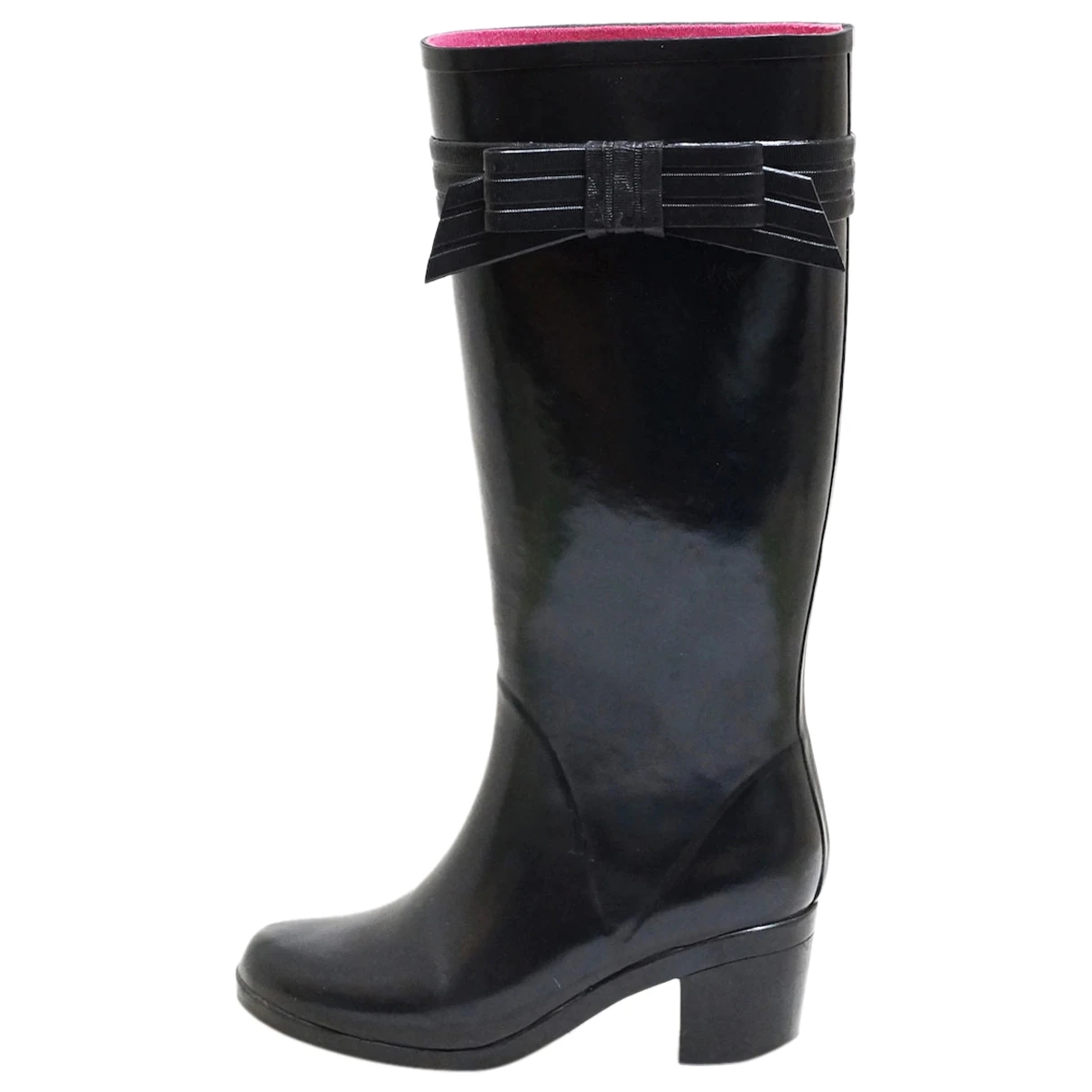 Pre-owned Kate Spade Boots In Black