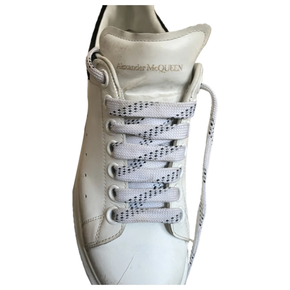 Pre-owned Alexander Mcqueen Trainers In White