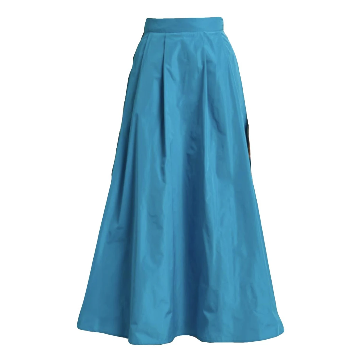 Pre-owned Marella Maxi Skirt In Turquoise
