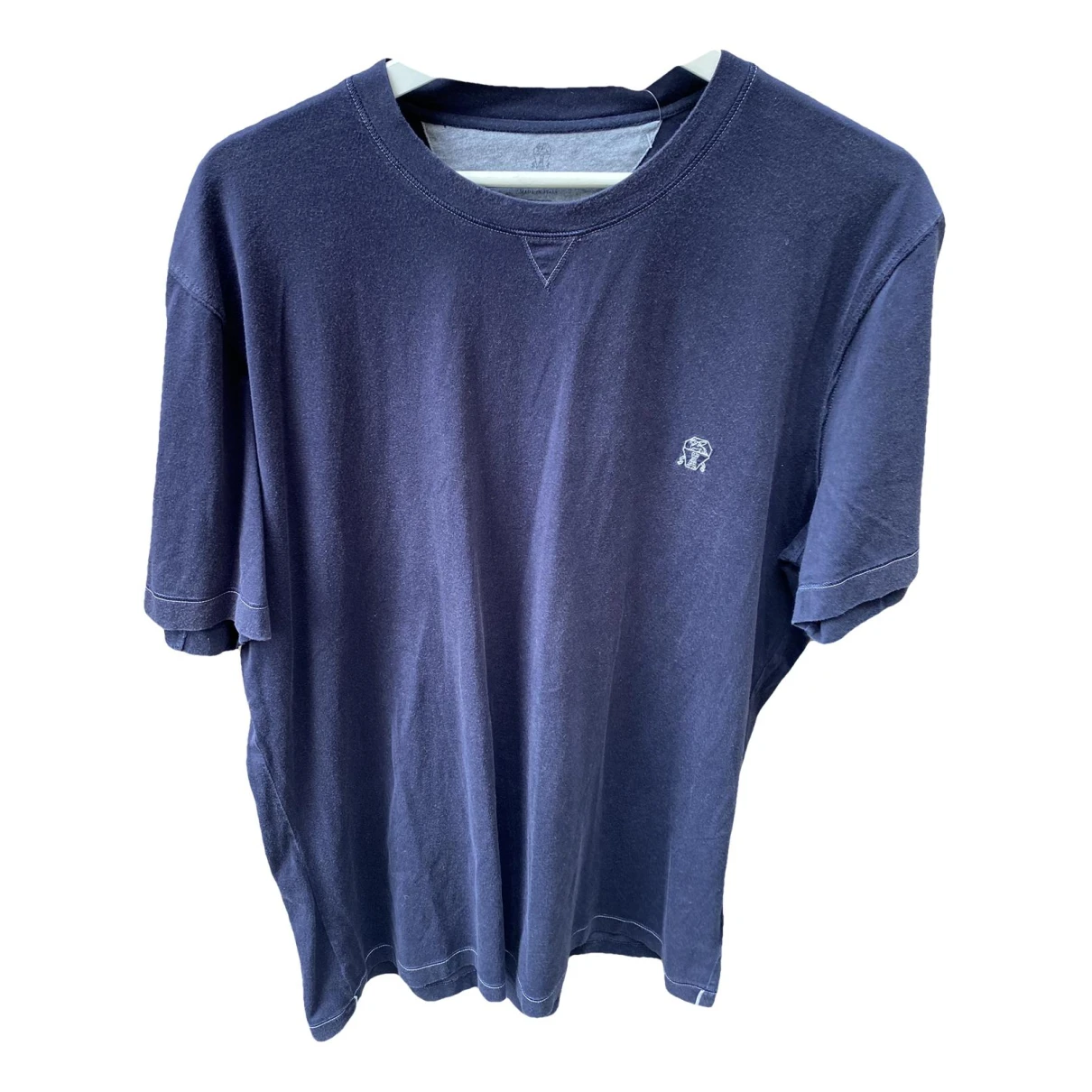 Pre-owned Brunello Cucinelli T-shirt In Blue