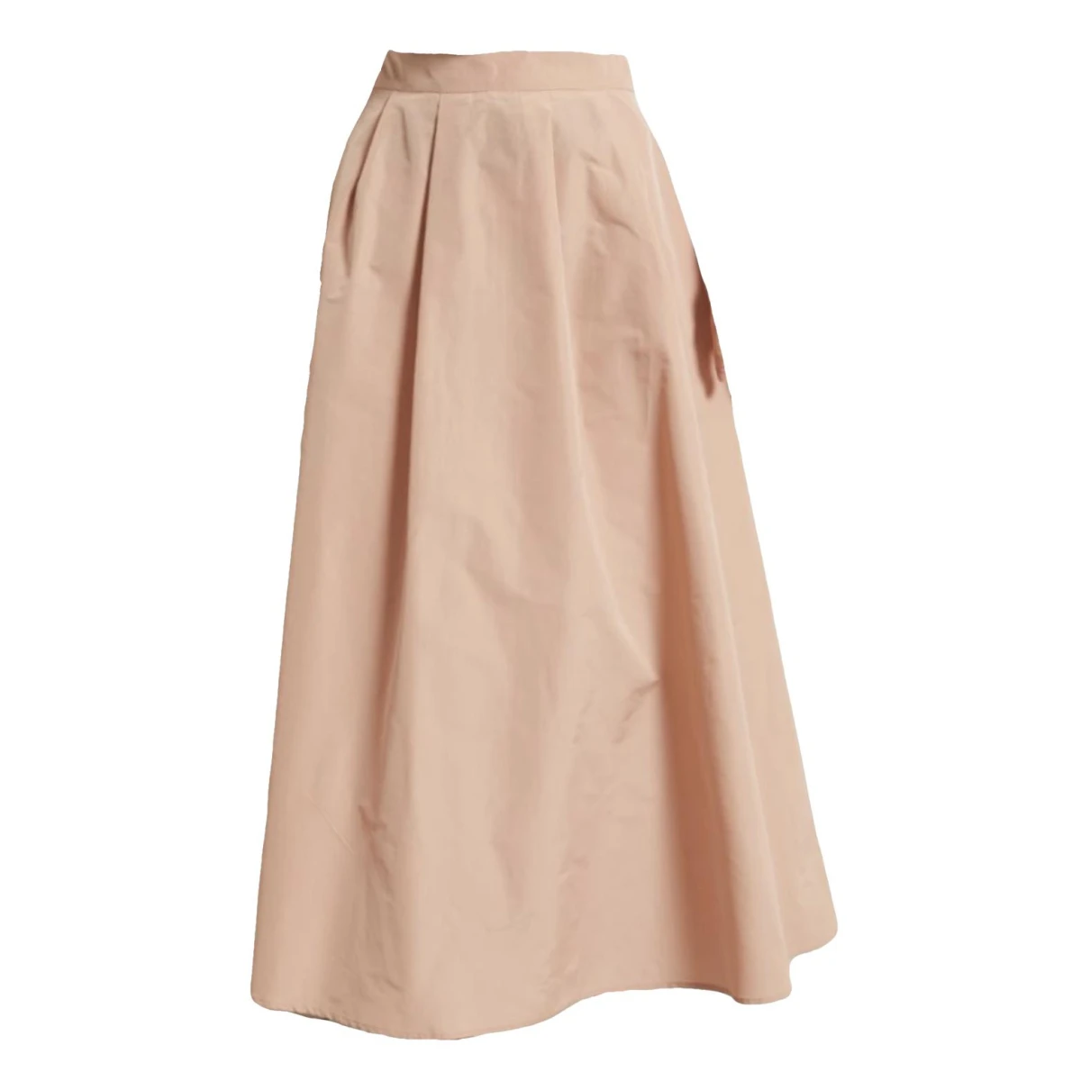 Pre-owned Max Mara Maxi Skirt In Pink