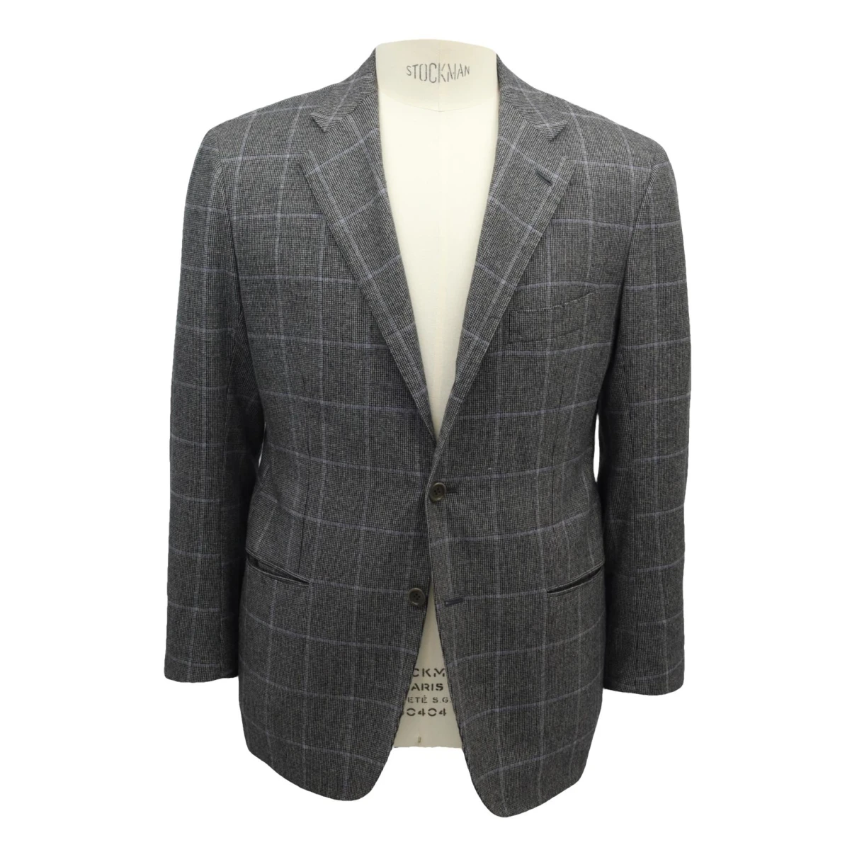 Pre-owned Kiton Wool Jacket In Grey