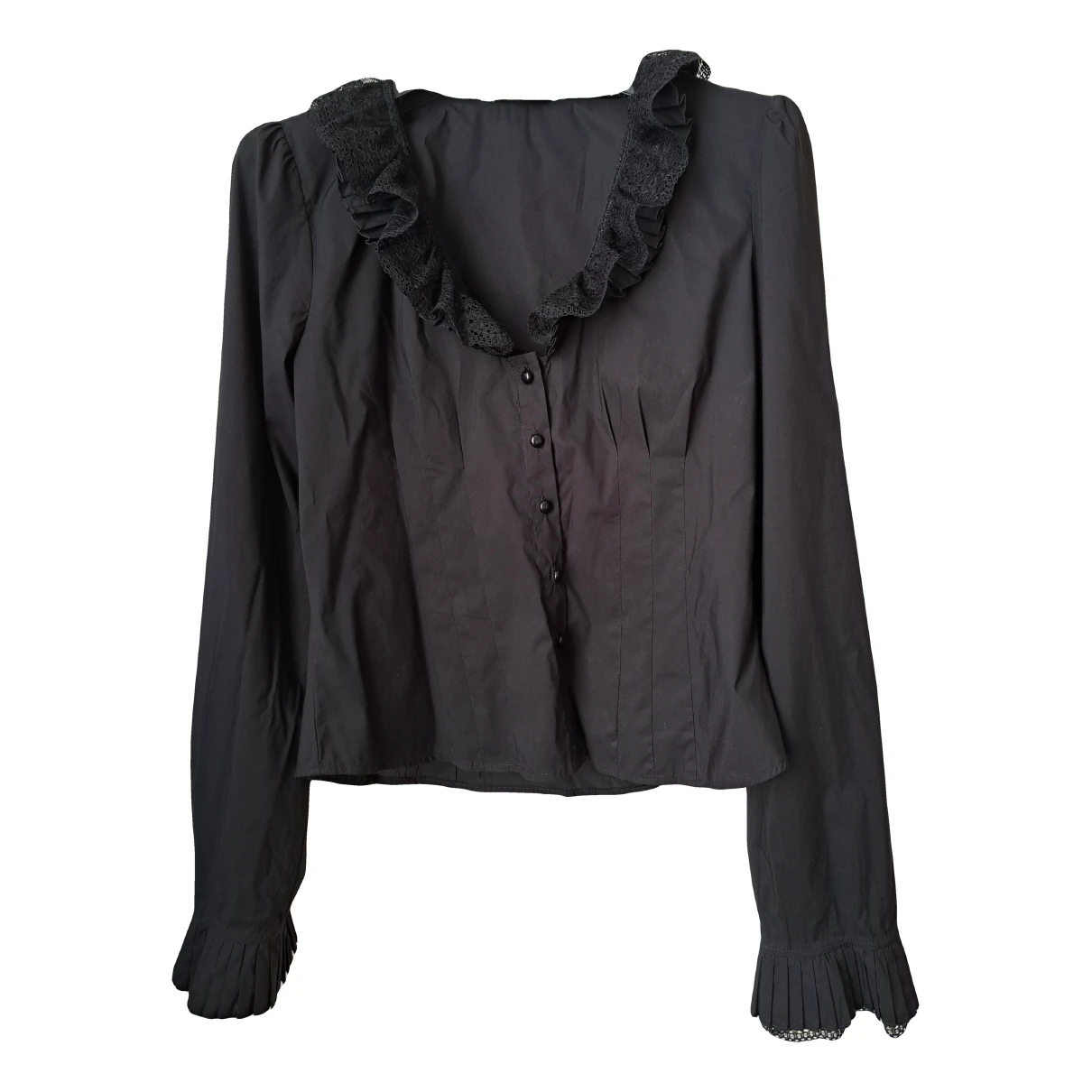 Pre-owned Marella Blouse In Black