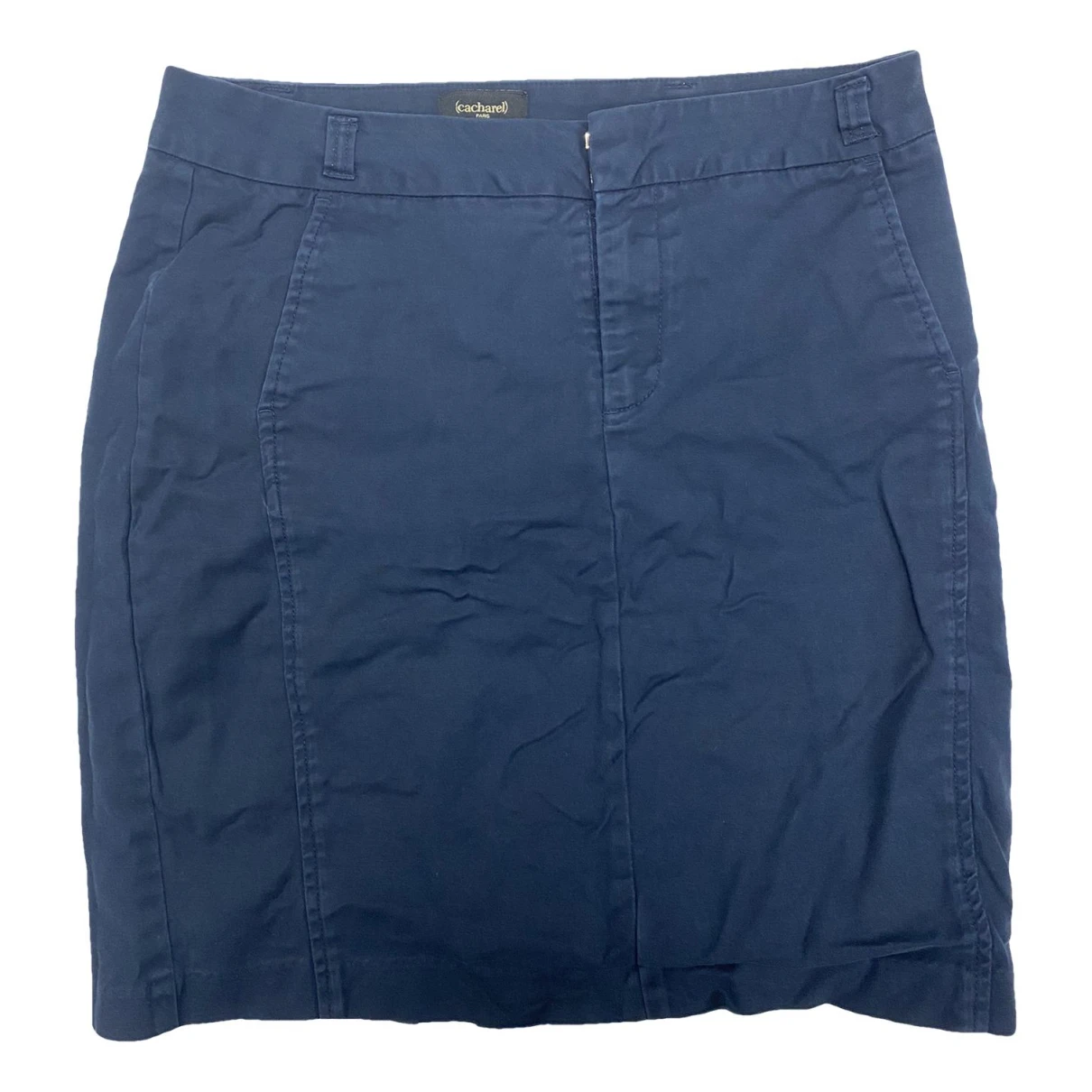 Pre-owned Cacharel Mid-length Skirt In Navy