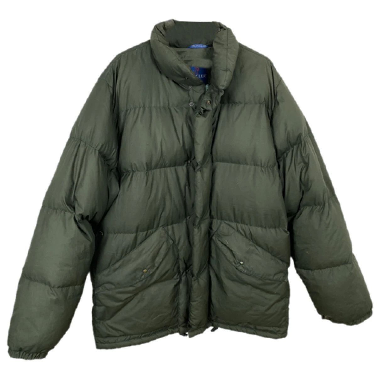Pre-owned Moncler Grenoble Puffer In Green