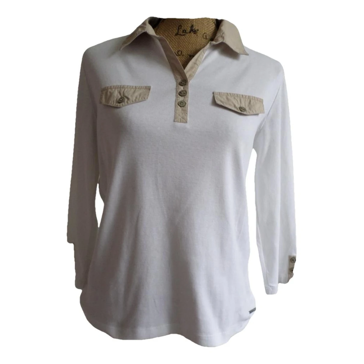 Pre-owned Saint James Polo In White