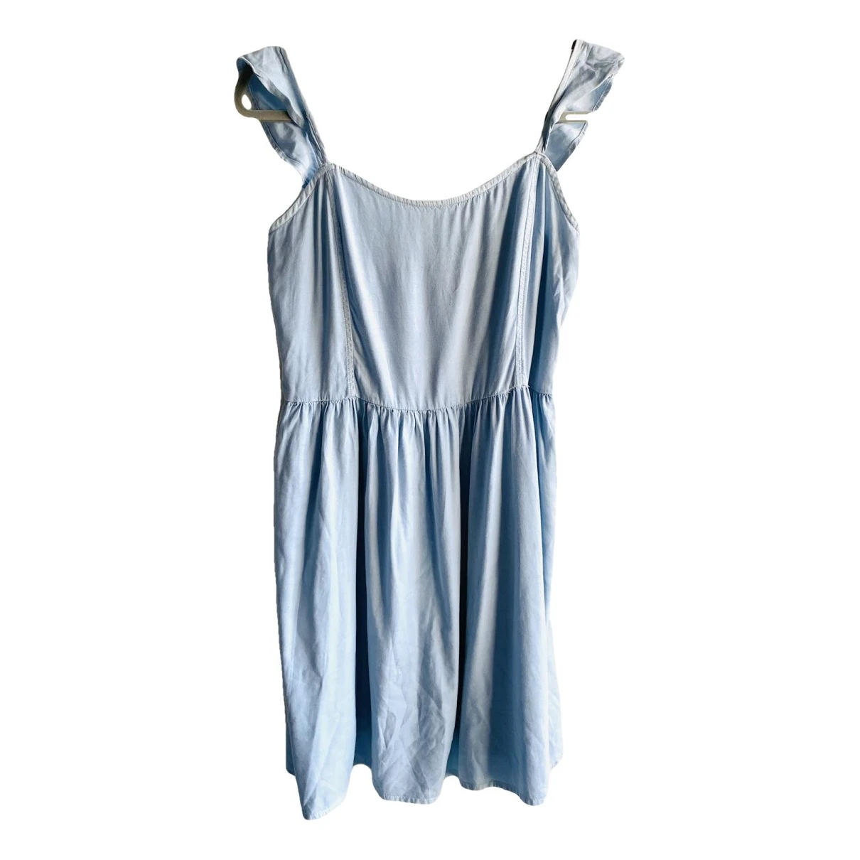 Pre-owned Billabong Mini Dress In Blue