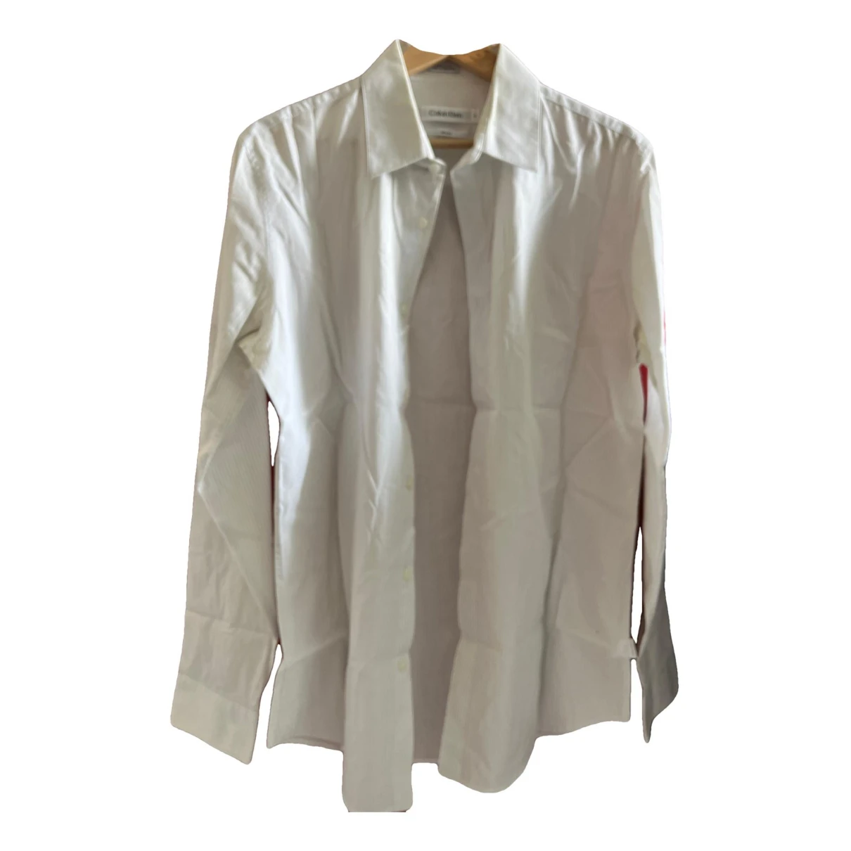 Pre-owned Calvin Klein Shirt In White