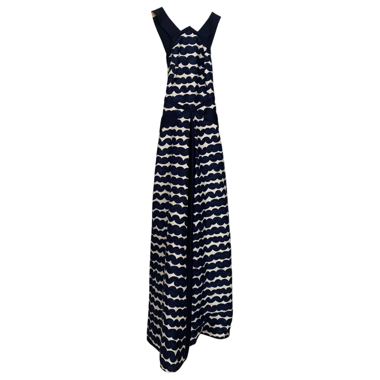 Pre-owned Courrèges Maxi Dress In Blue