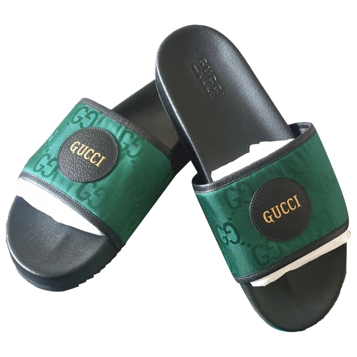 Pre-owned Gucci Leather Sandals In Multicolour