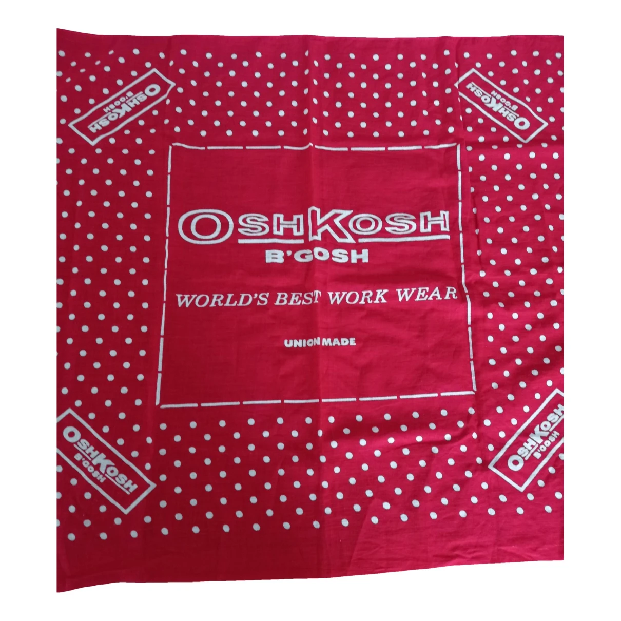 Pre-owned Oshkosh Scarf In Red