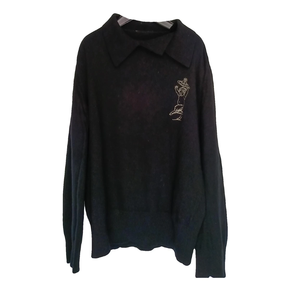 Pre-owned Vivienne Westwood Wool Pull In Black