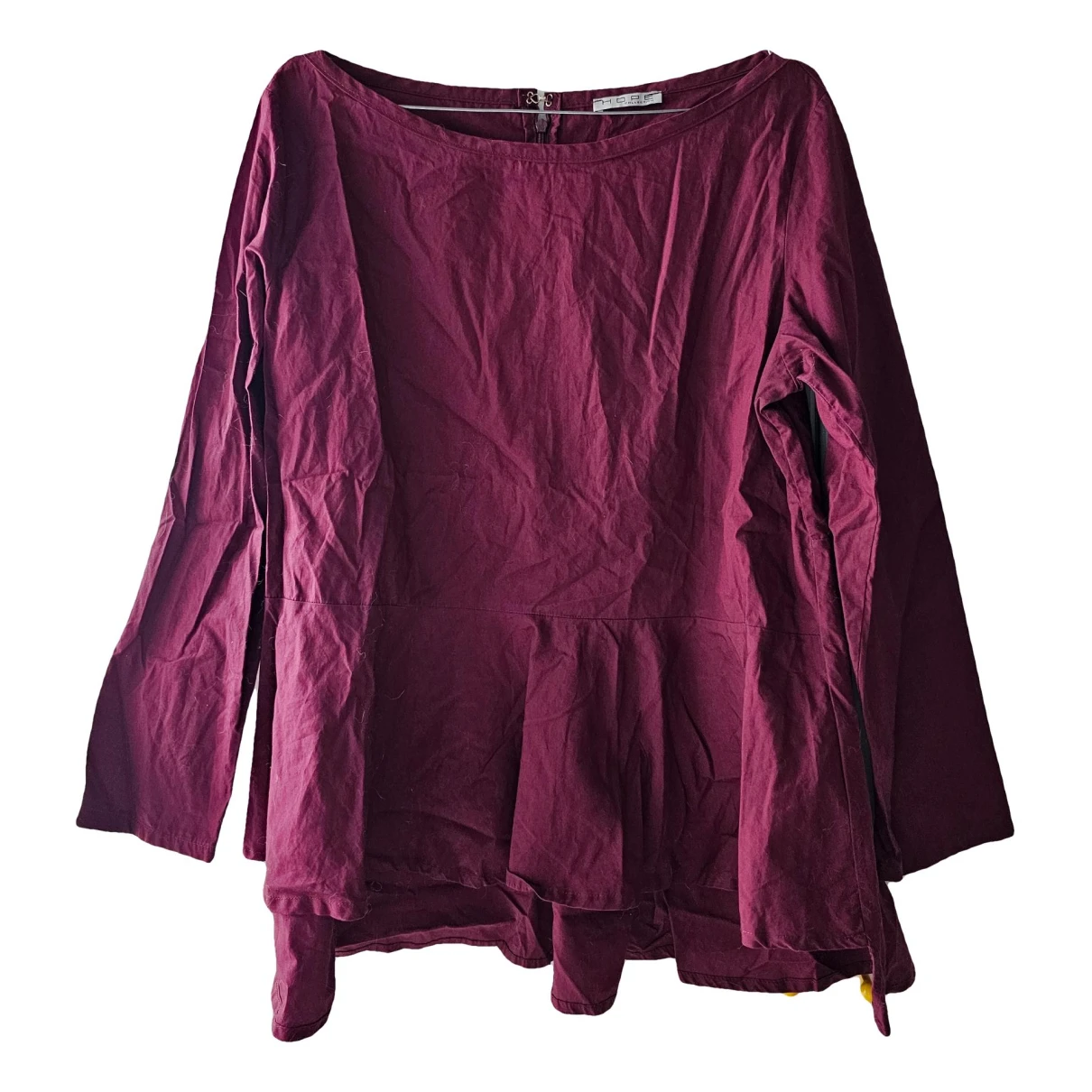 Pre-owned Hope T-shirt In Burgundy