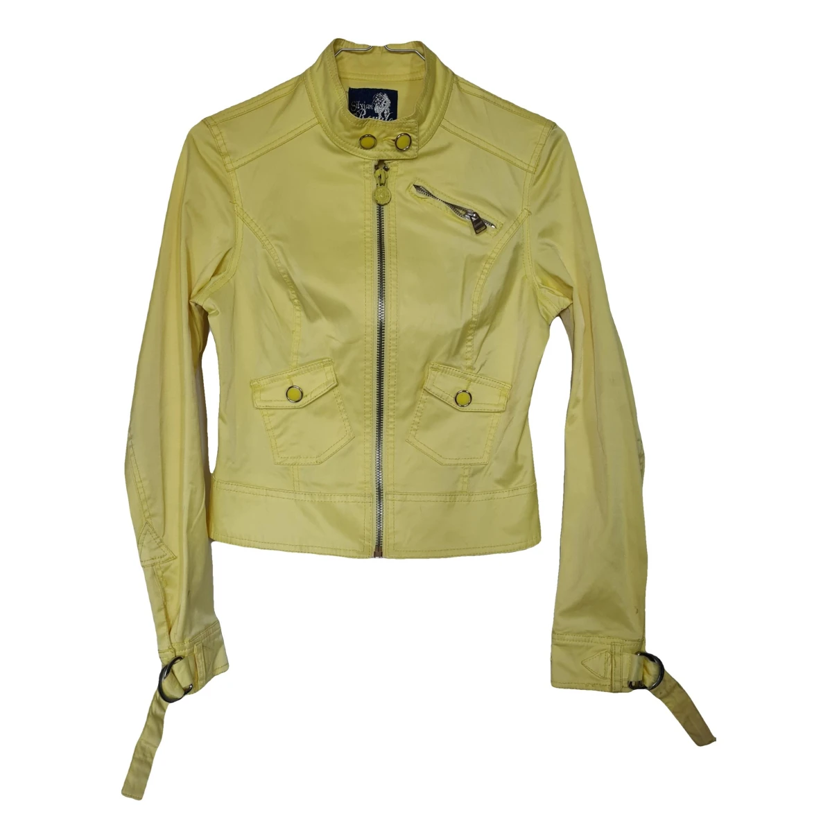 Pre-owned Silvian Heach Jacket In Yellow