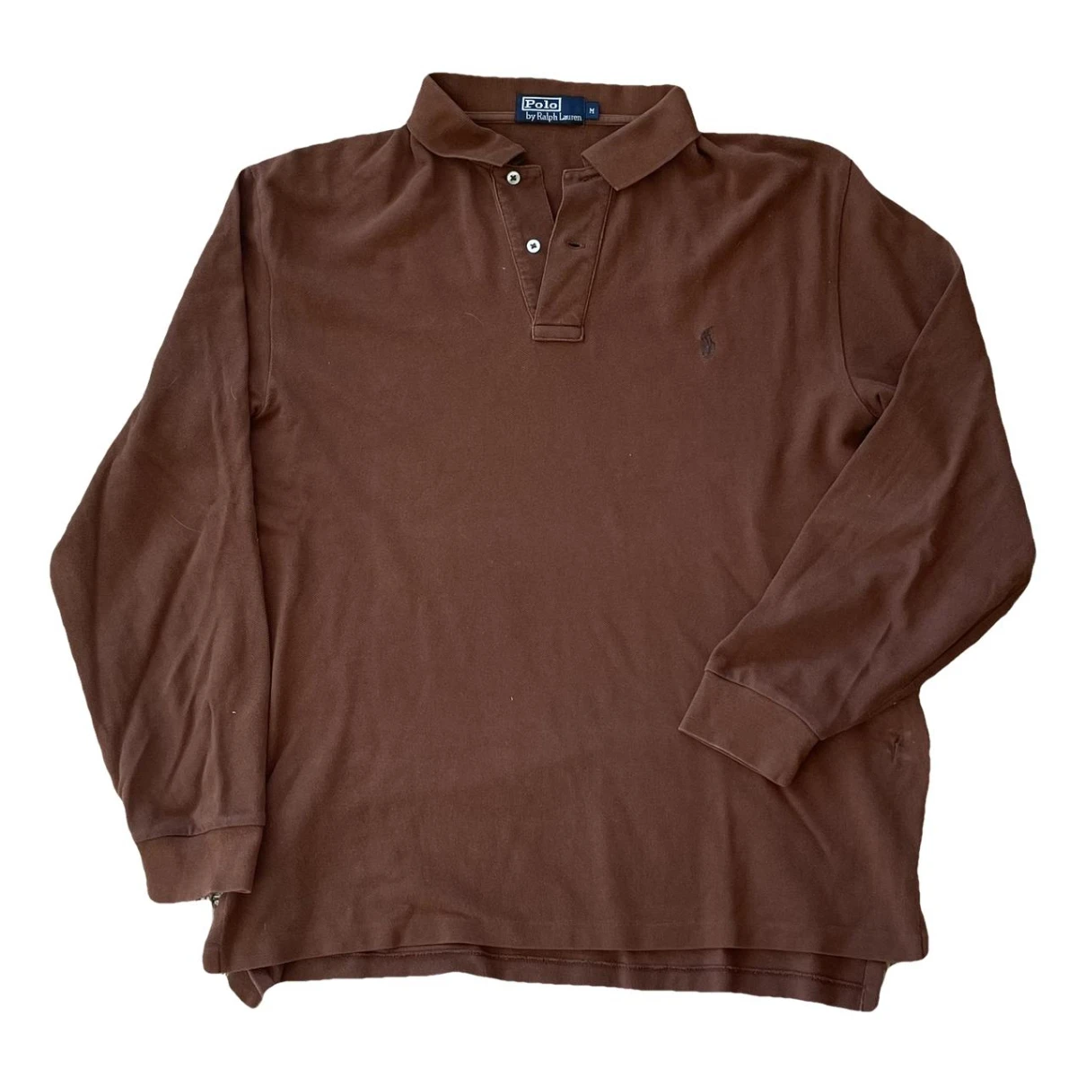 Pre-owned Polo Ralph Lauren Polo Shirt In Brown