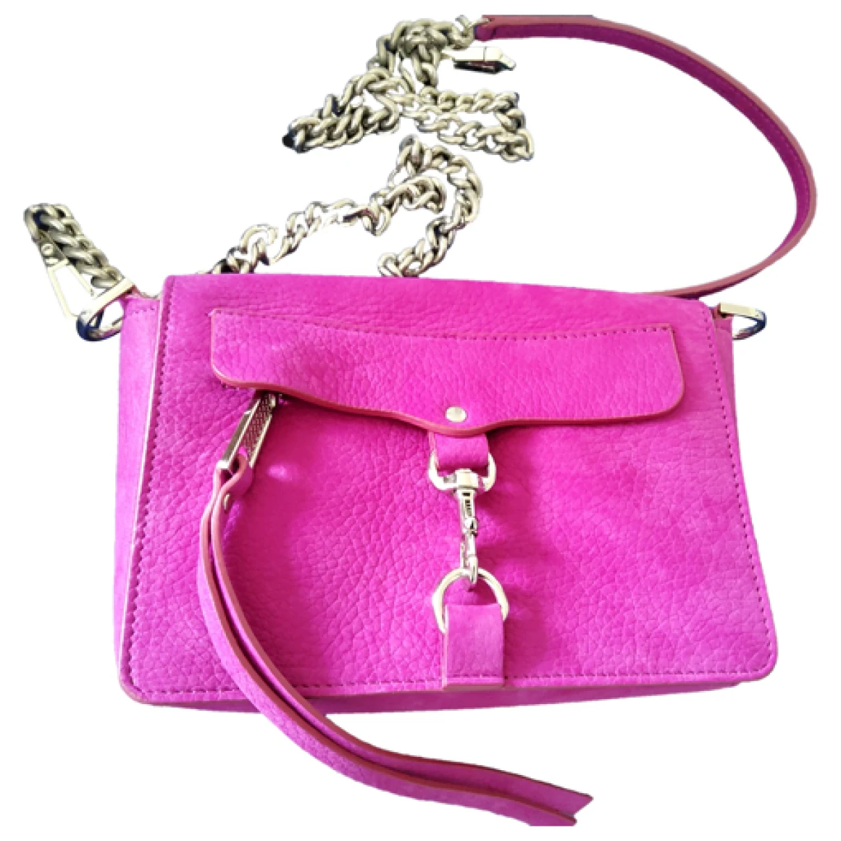 Pre-owned Rebecca Minkoff Leather Handbag In Pink