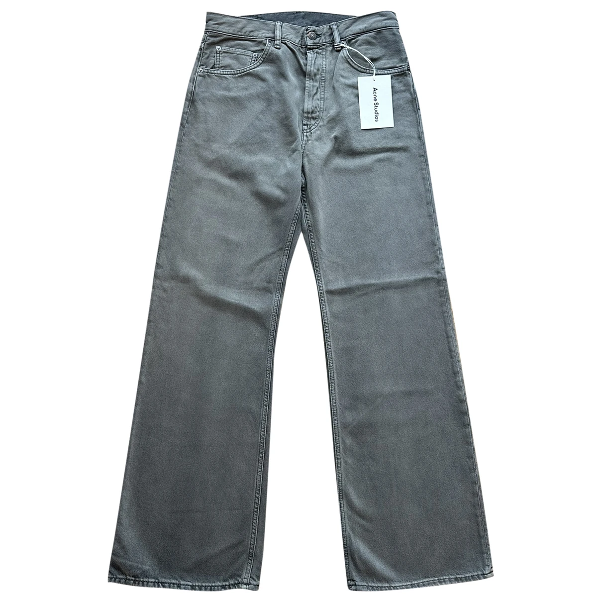 Pre-owned Acne Studios Jeans In Anthracite