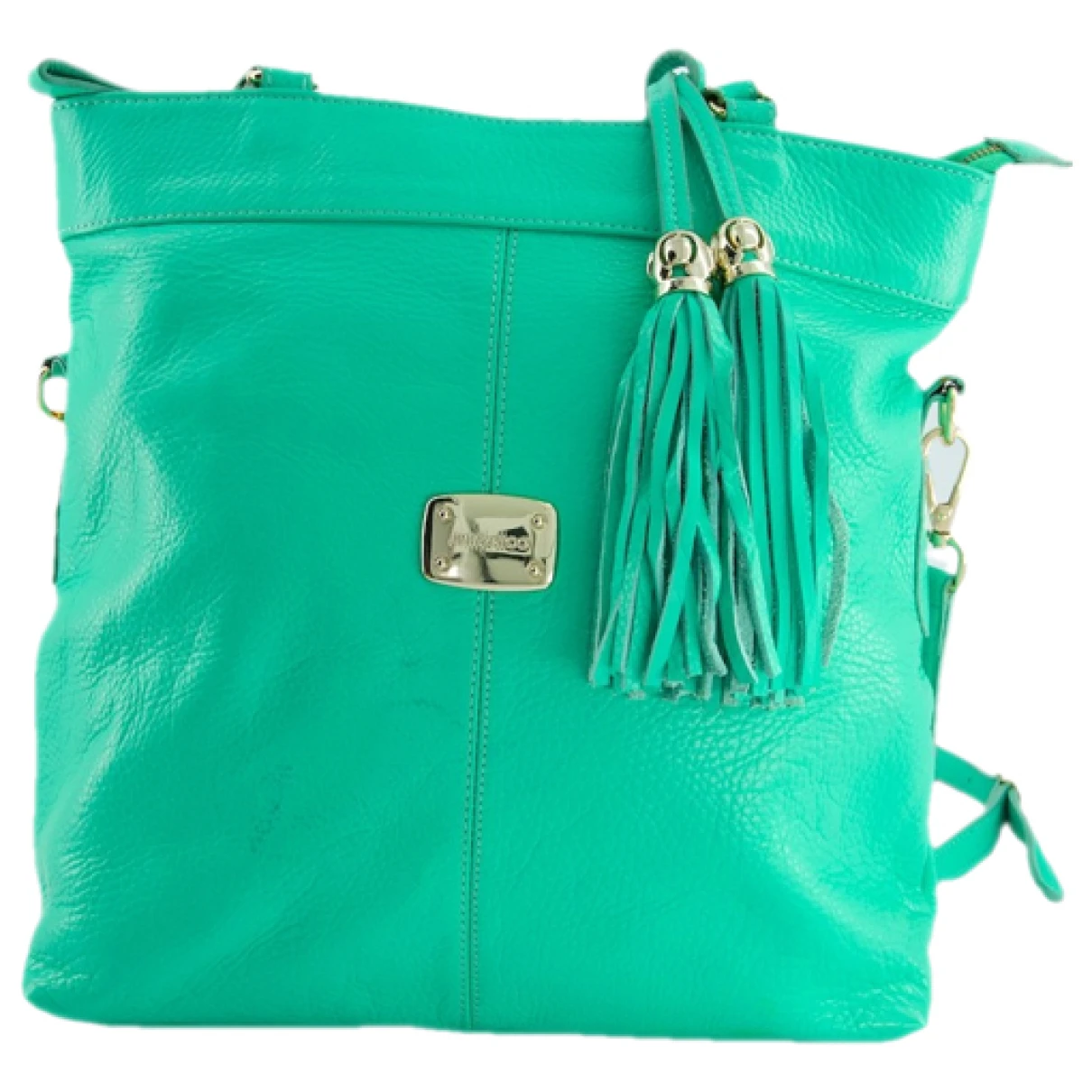 Pre-owned Jimmy Choo Leather Handbag In Green