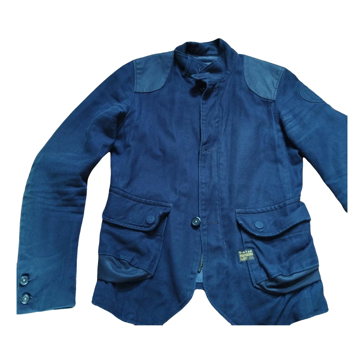 Pre-owned G-star Raw Vest In Blue