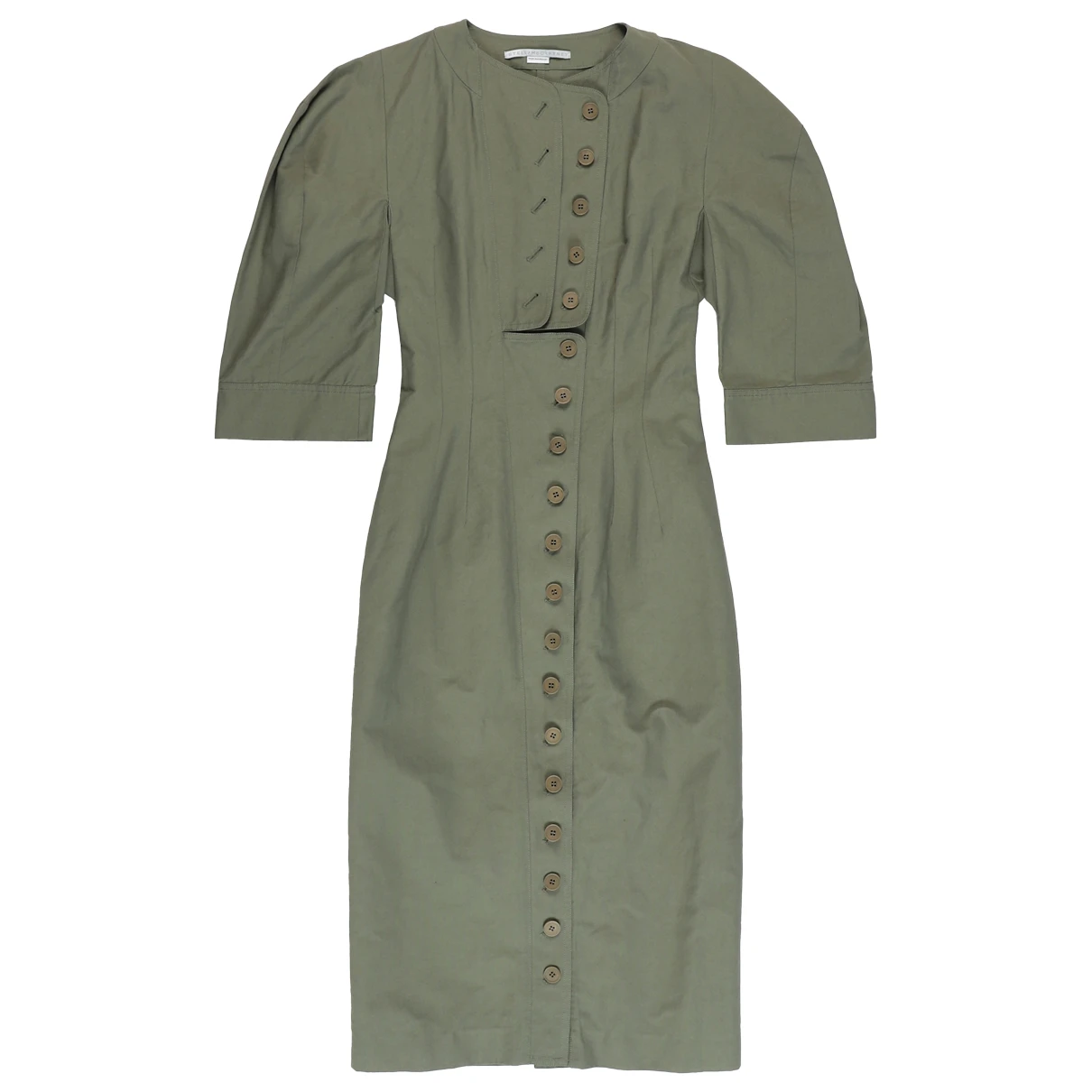 Pre-owned Stella Mccartney Mid-length Dress In Green