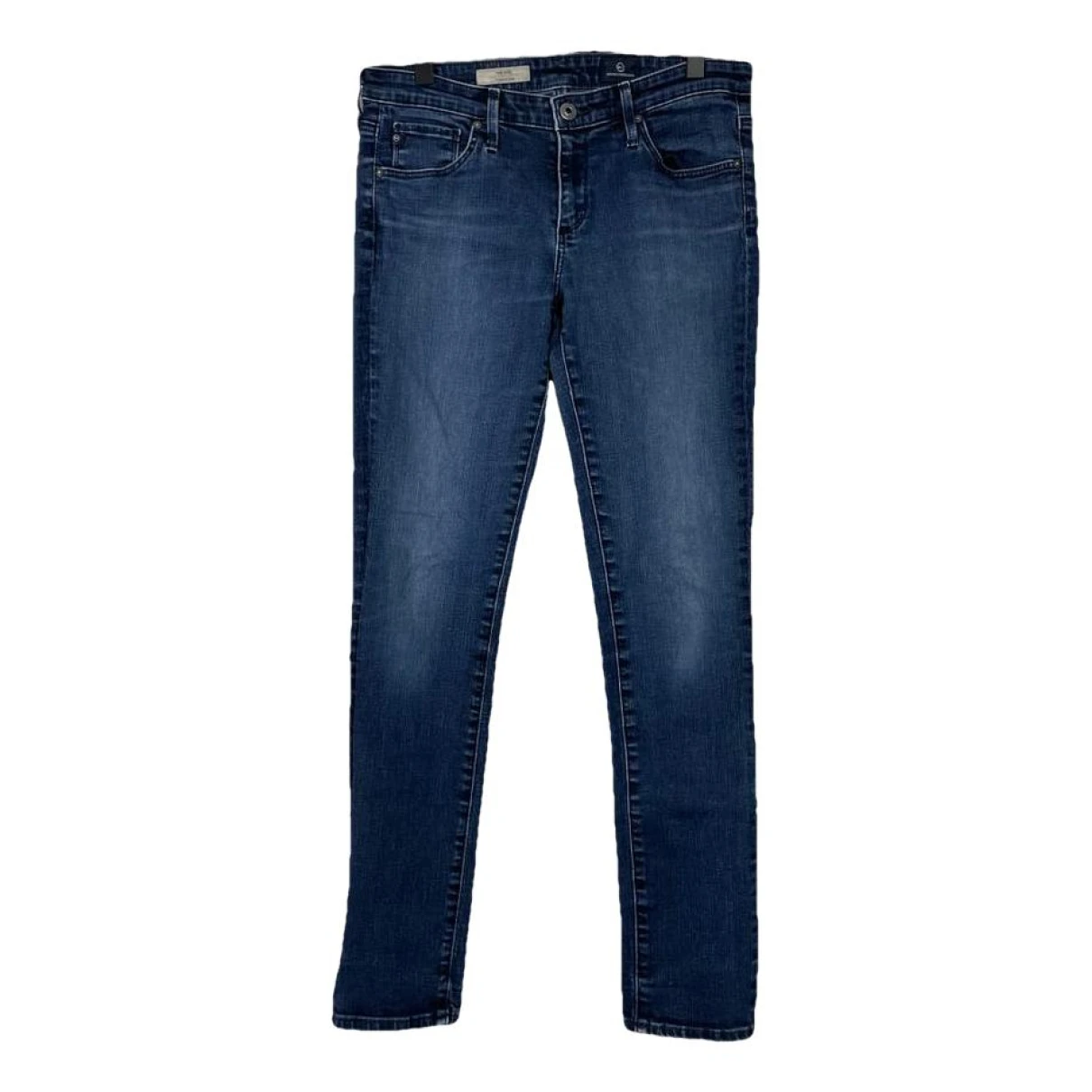 Pre-owned Adriano Goldschmied Slim Jeans In Blue