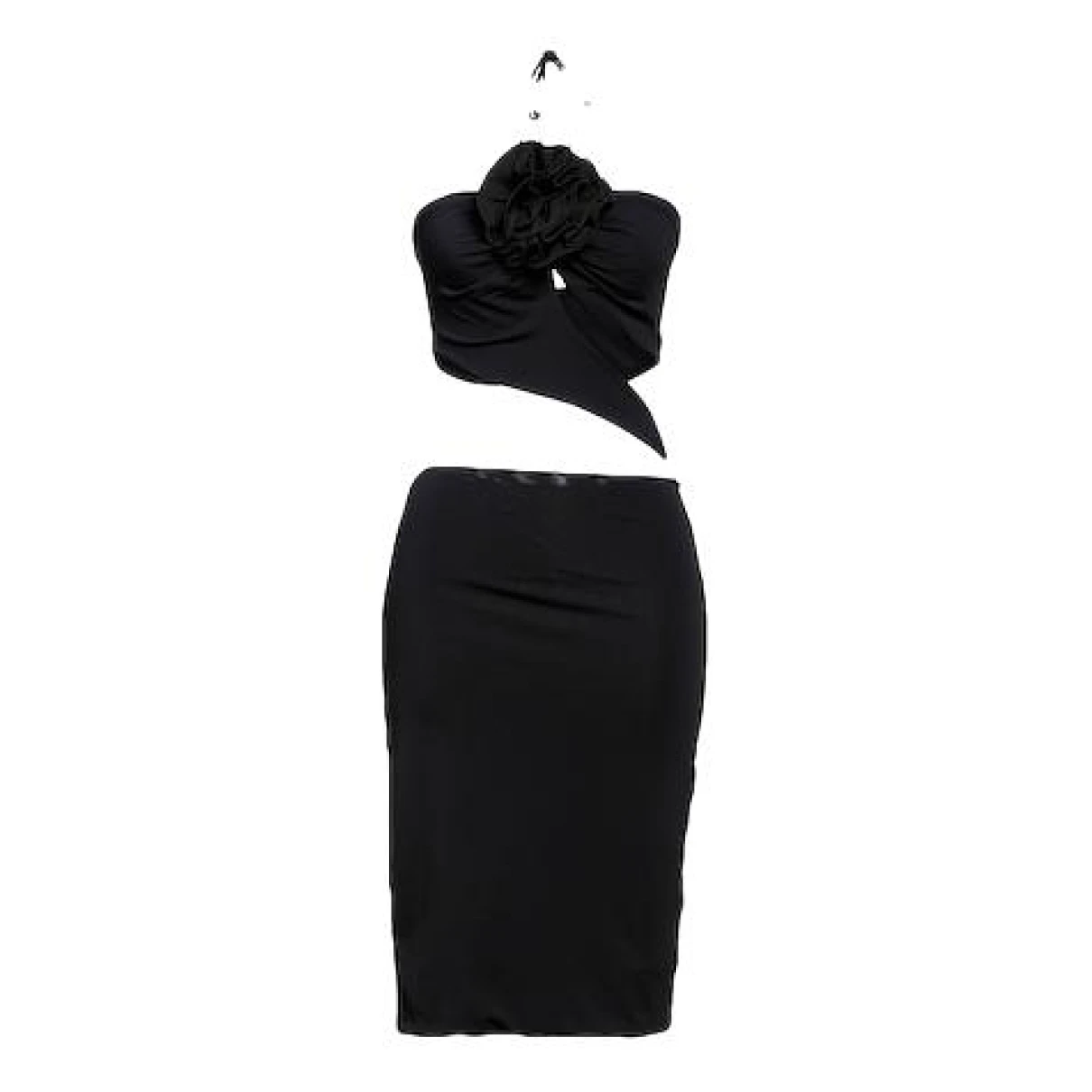 Pre-owned Magda Butrym Mid-length Dress In Black