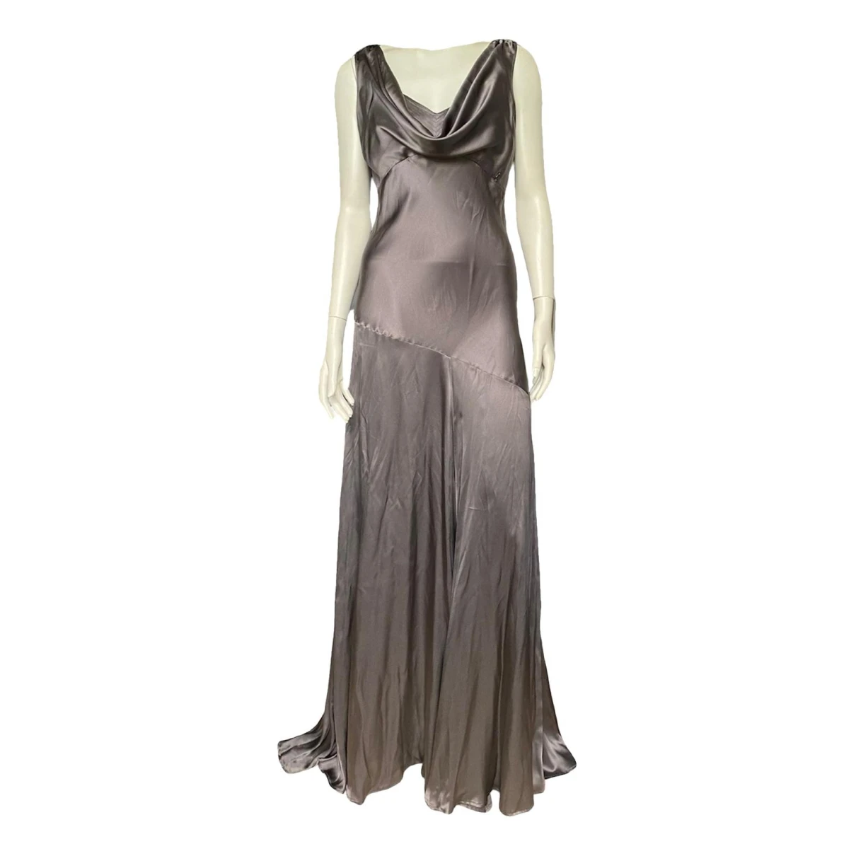 Pre-owned John Galliano Silk Maxi Dress In Other