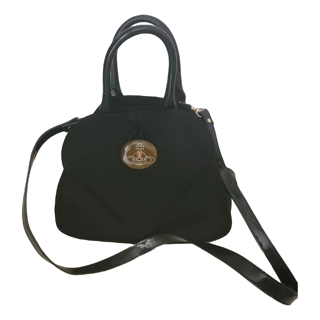Pre-owned Vivienne Westwood Crossbody Bag In Black