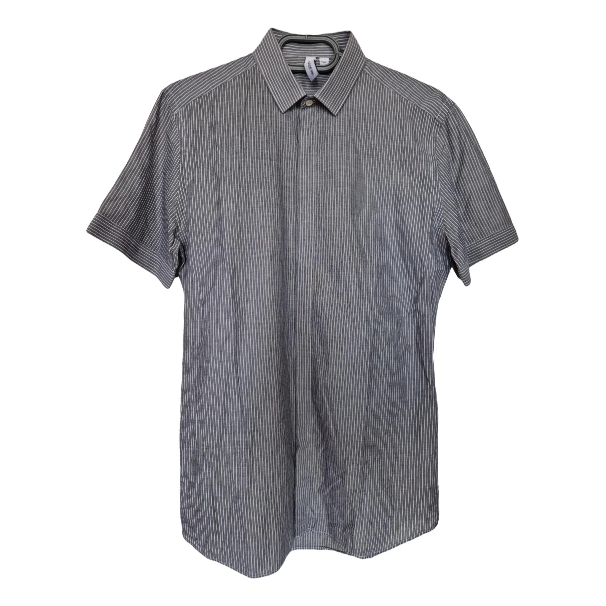 Pre-owned Neil Barrett Shirt In Grey