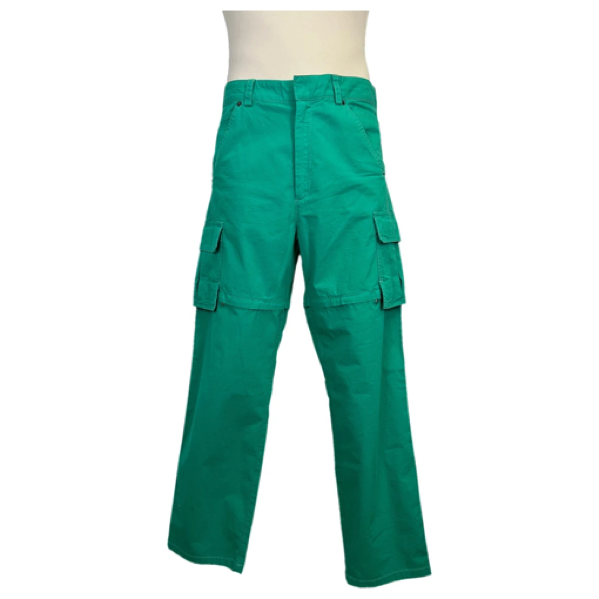 Pre-owned Jacquemus Trousers In Turquoise