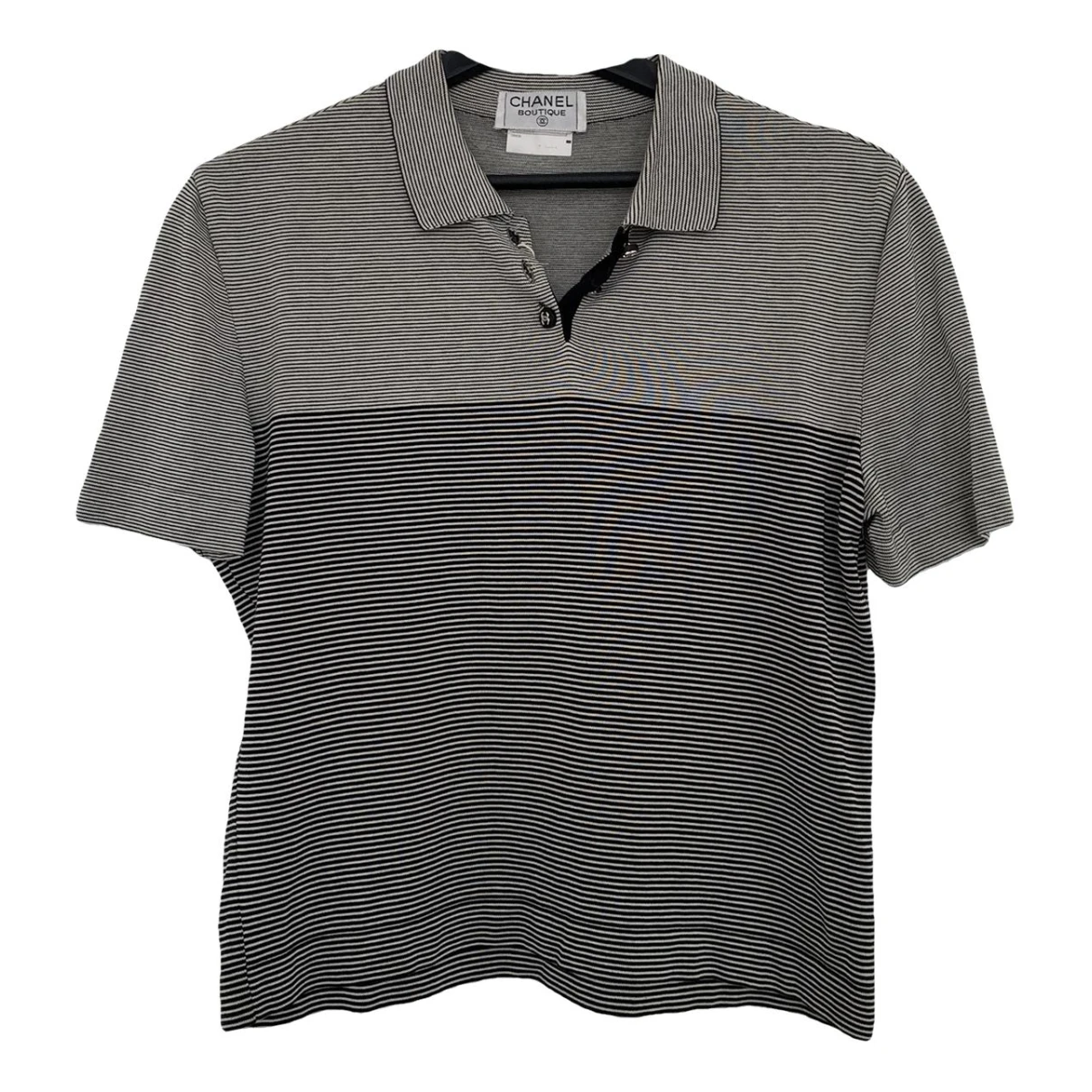 Pre-owned Chanel Polo In Black