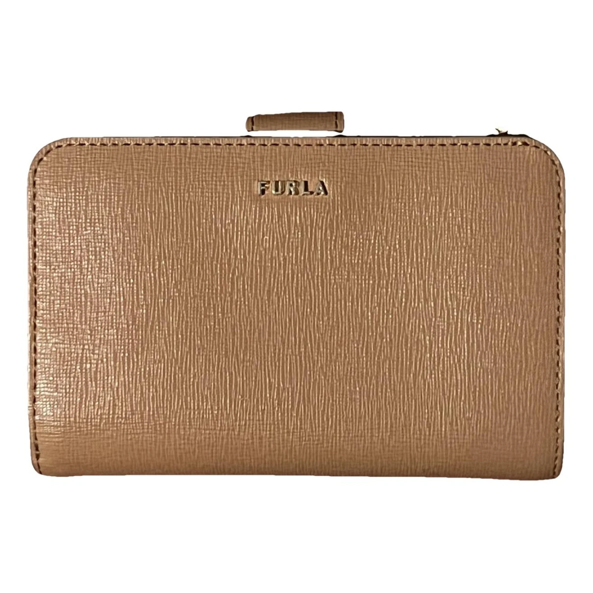 Pre-owned Furla Leather Wallet In Brown