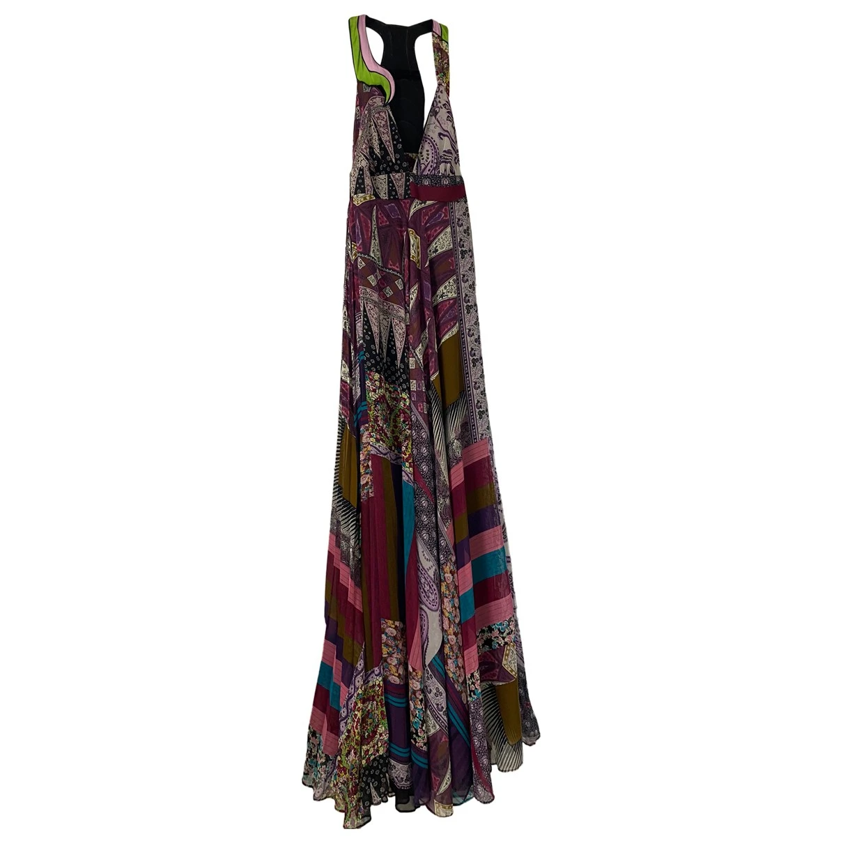 Pre-owned Etro Silk Maxi Dress In Other