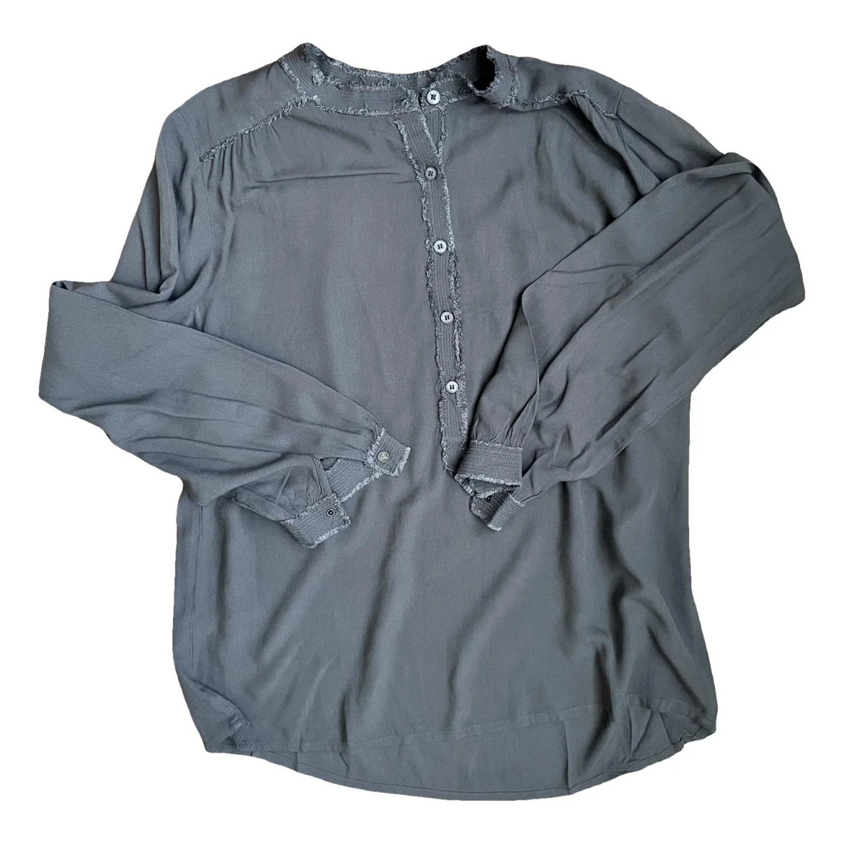 Pre-owned Zadig & Voltaire Shirt In Grey
