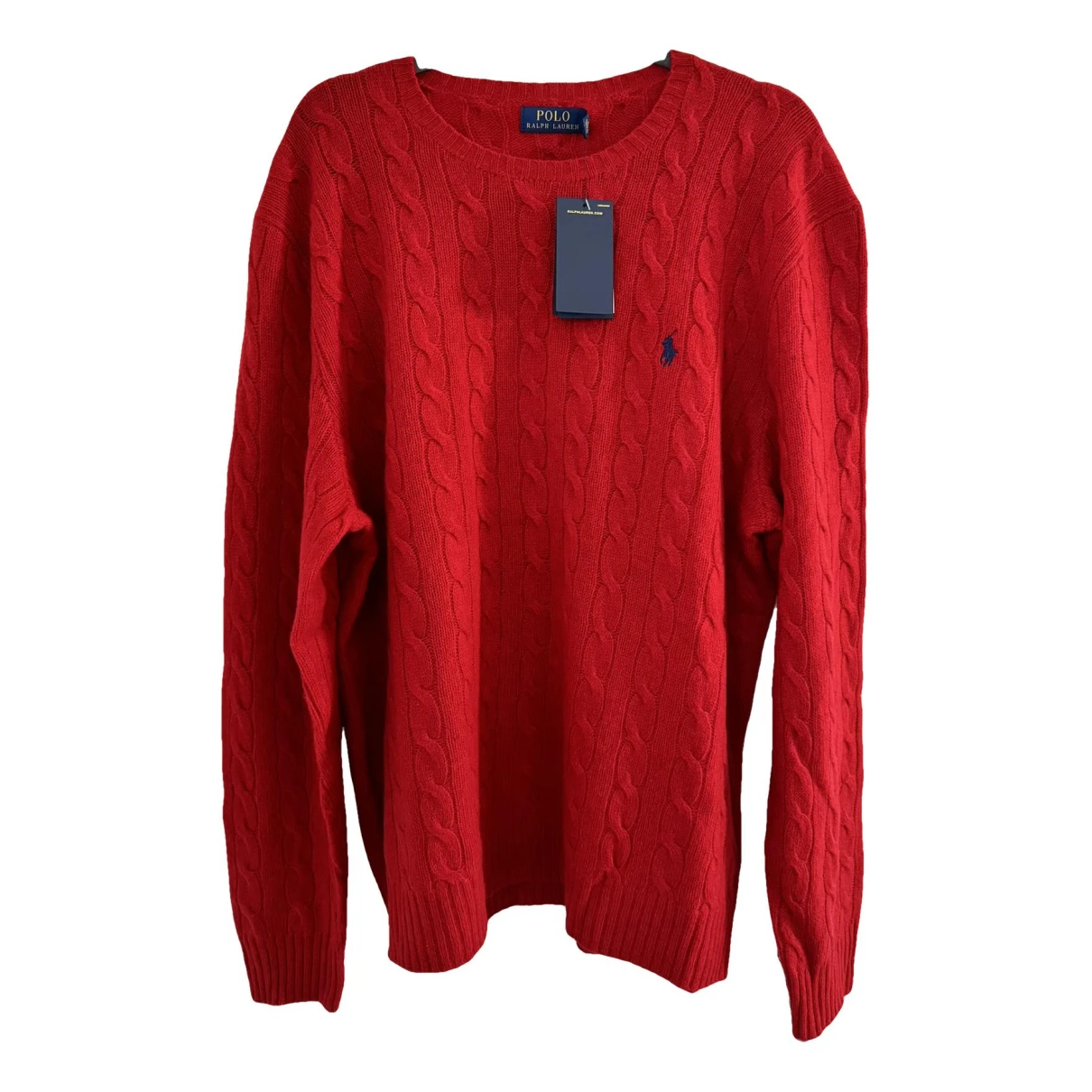 Pre-owned Polo Ralph Lauren Wool Sweatshirt In Red