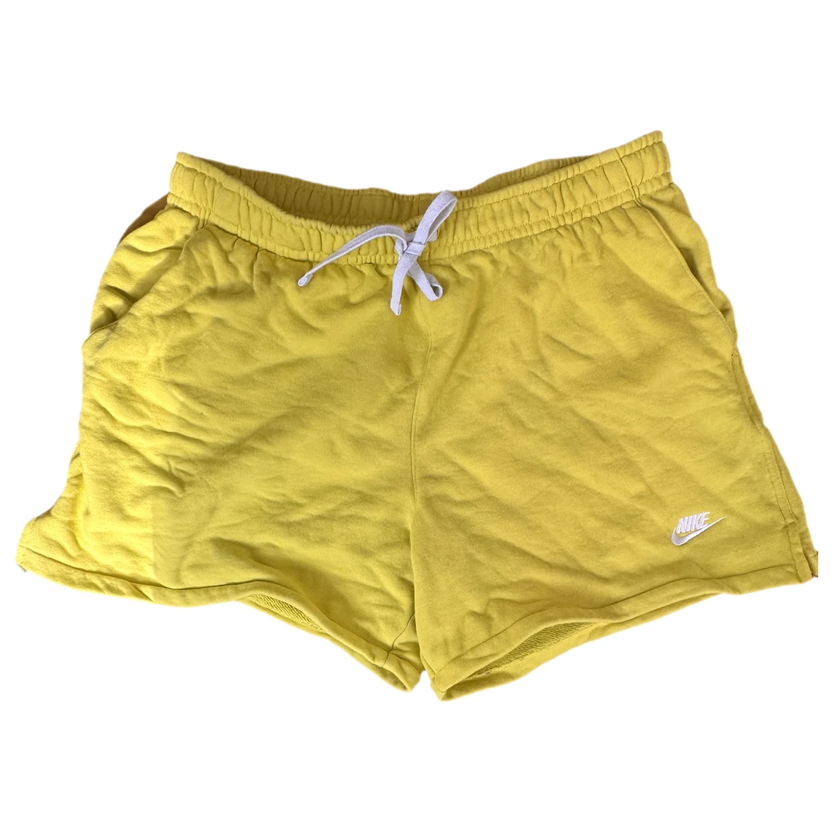 Pre-owned Nike Short In Yellow