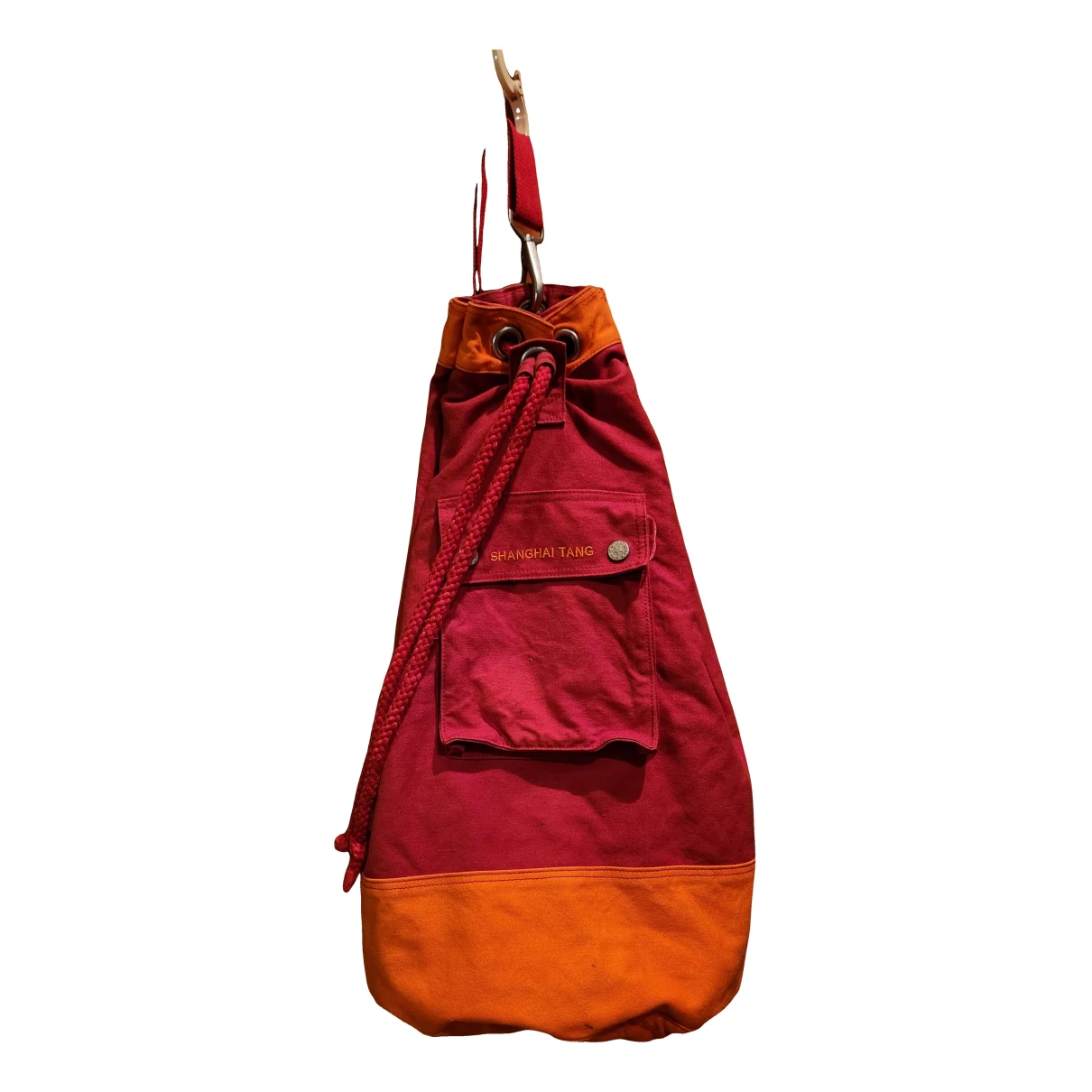 Pre-owned Shanghai Tang Travel Bag In Red