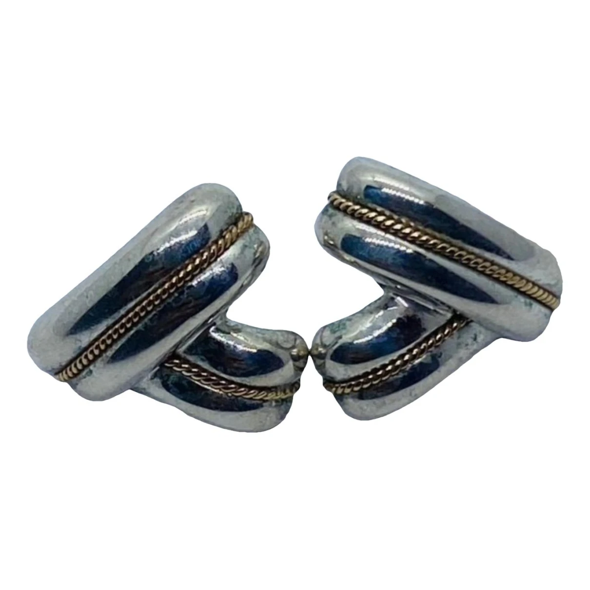Pre-owned Tiffany & Co Silver Earrings In Multicolour