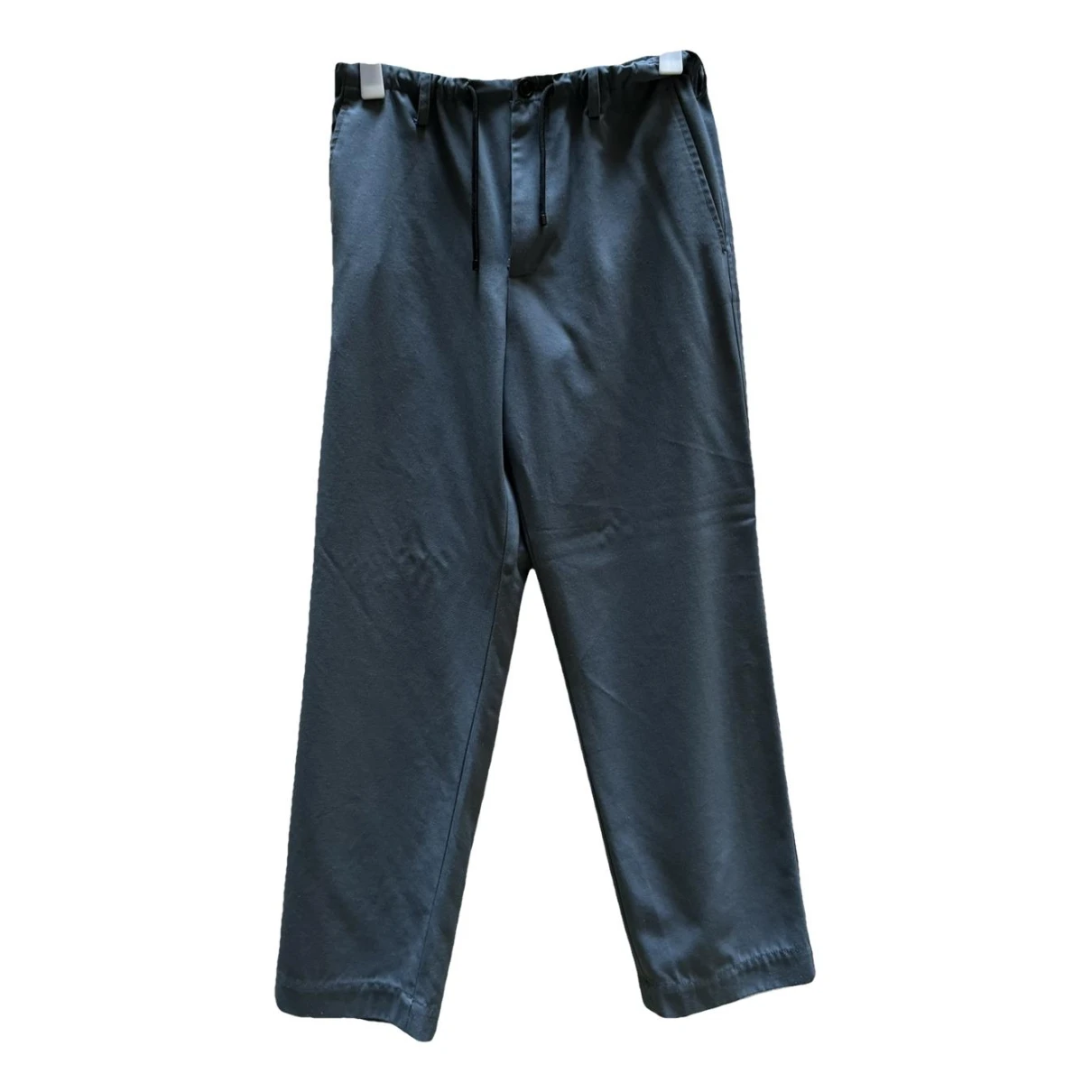 Pre-owned Dries Van Noten Trousers In Blue