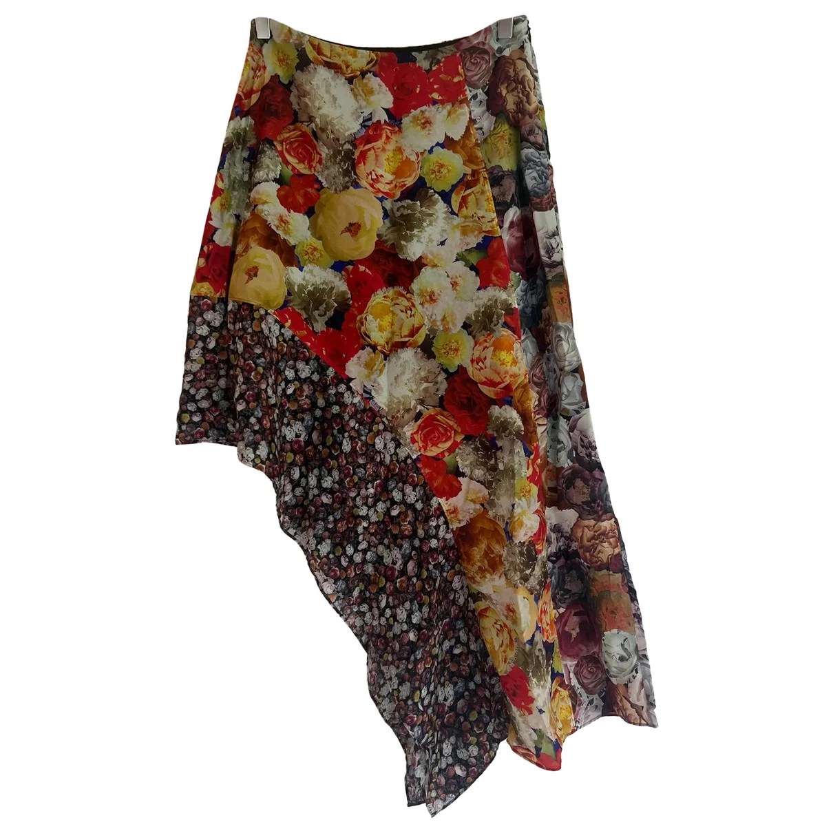Pre-owned Acne Studios Silk Skirt In Multicolour
