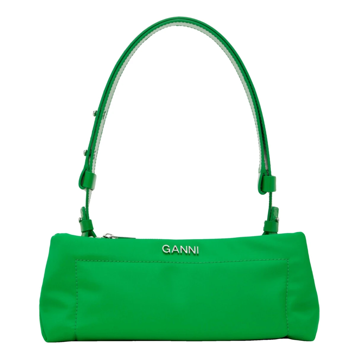 Pre-owned Ganni Mini Bag In Green