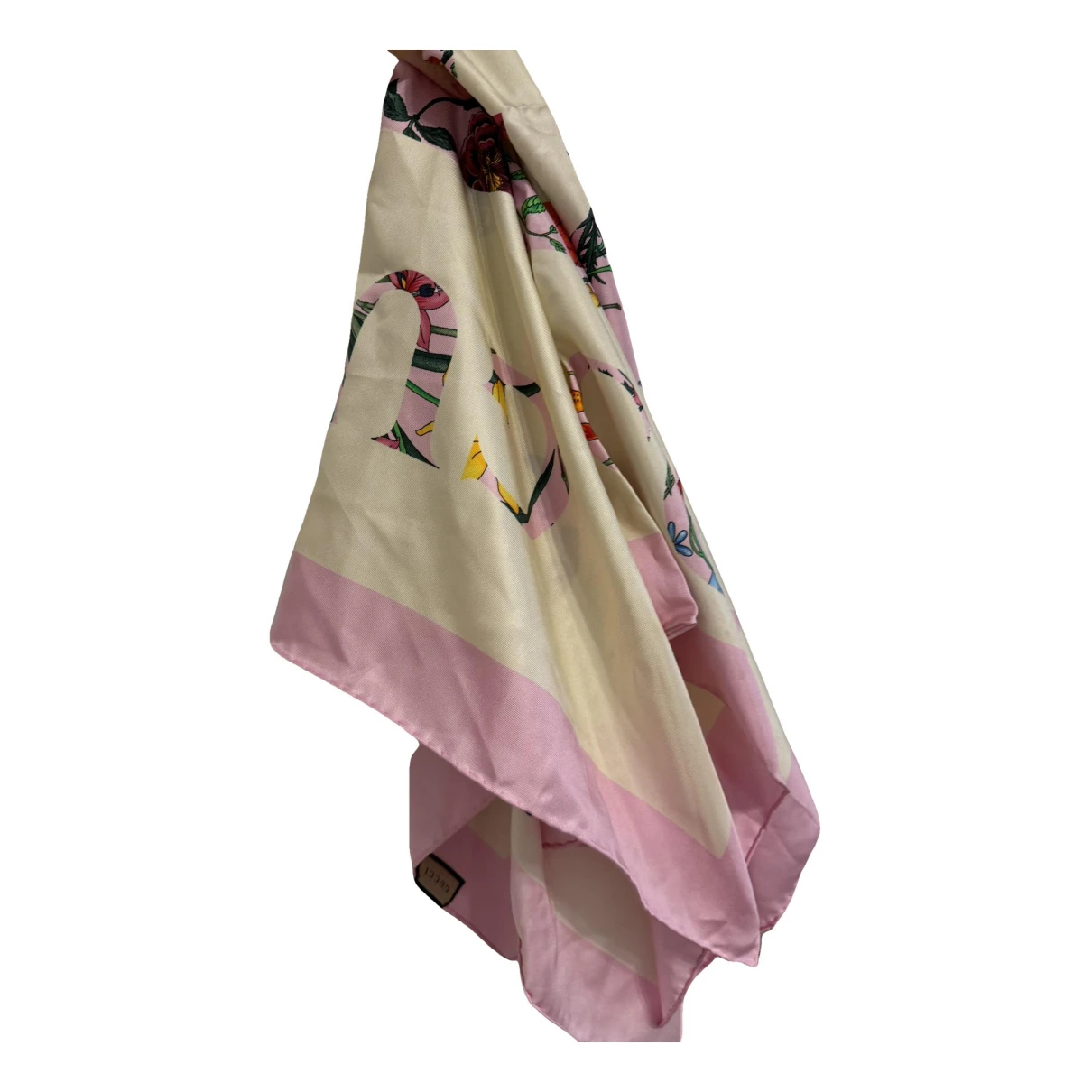 Pre-owned Gucci Silk Scarf In Other