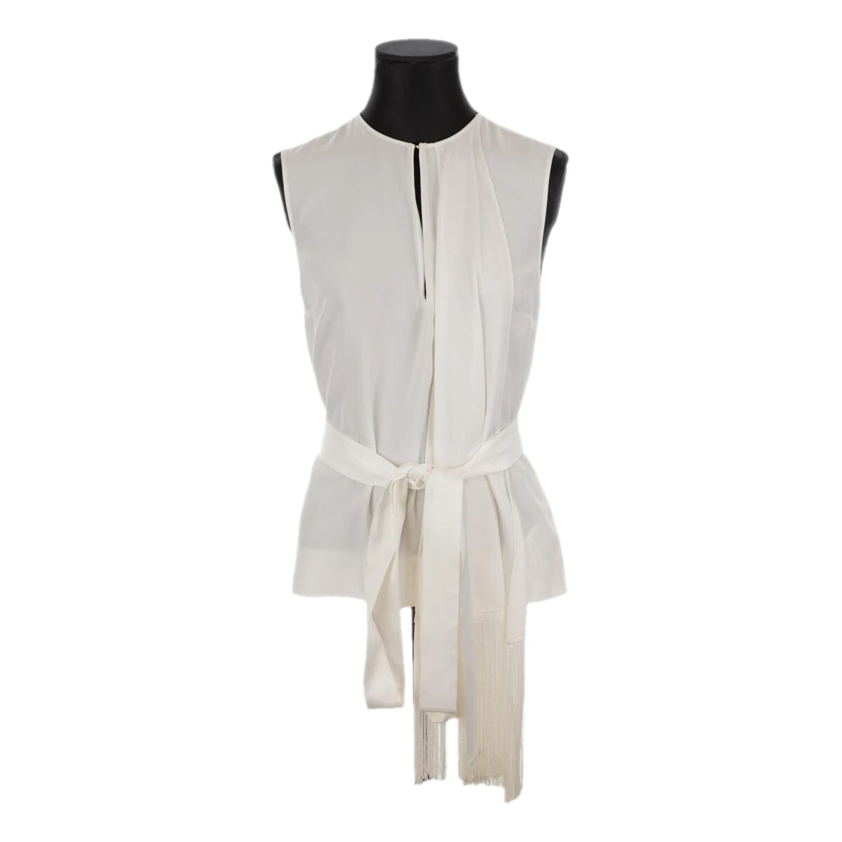 Pre-owned Victoria Beckham Blouse In White